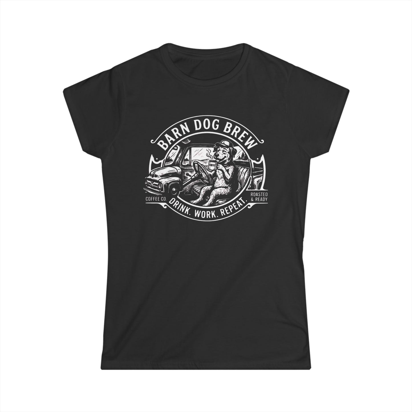 Barn Dog Brew graphic tee | farmer rustic logo