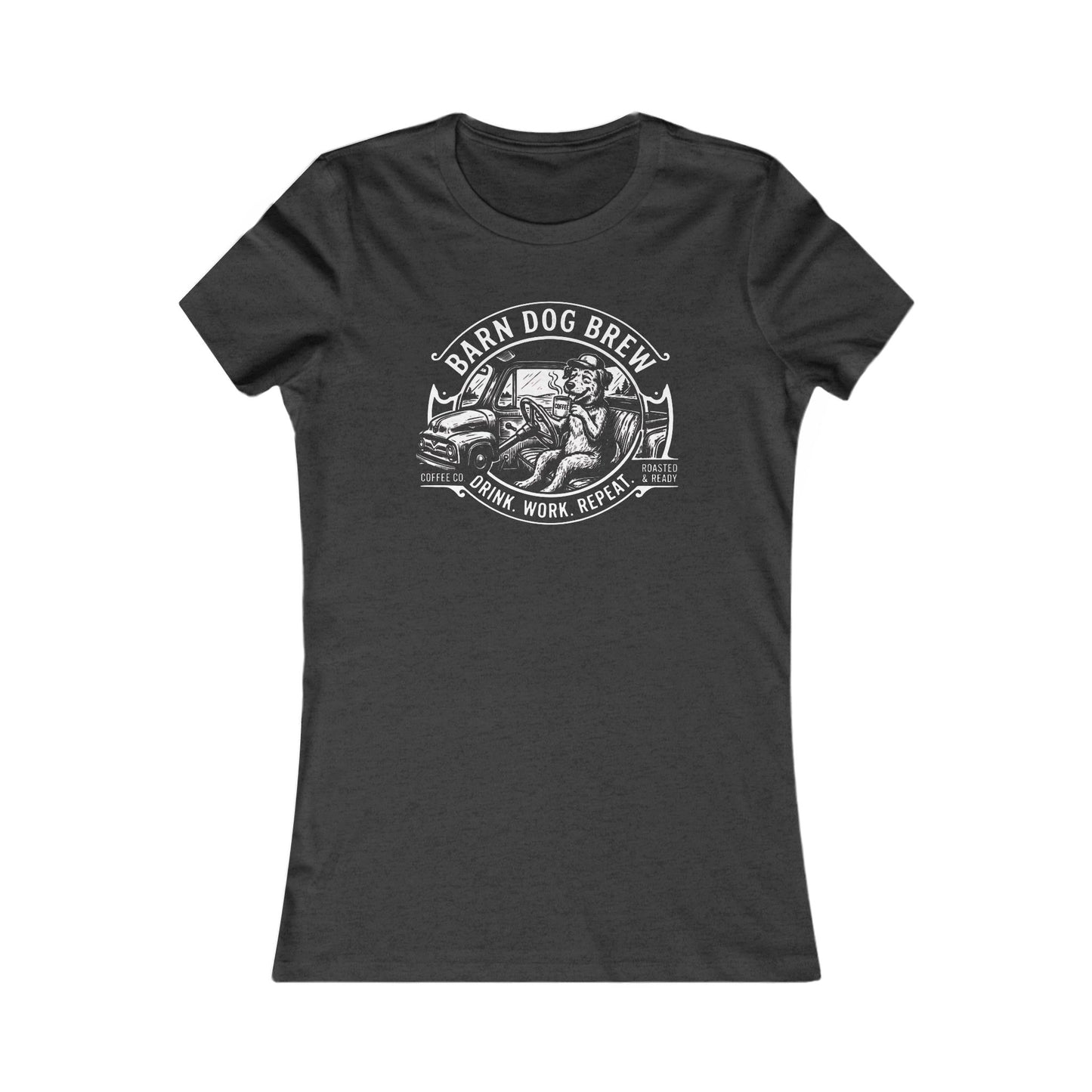 Barn Dog Brew logo tee | Women's T-Shirt, Rustic Farmhouse Shirt