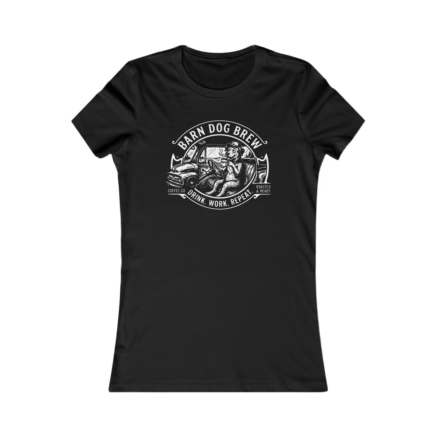 Barn Dog Brew logo tee | Women's T-Shirt, Rustic Farmhouse Shirt