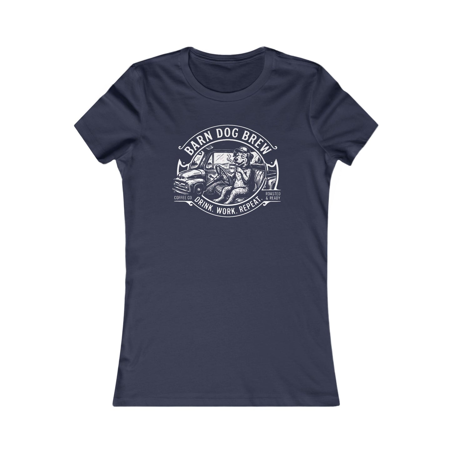 Barn Dog Brew logo tee | Women's T-Shirt, Rustic Farmhouse Shirt