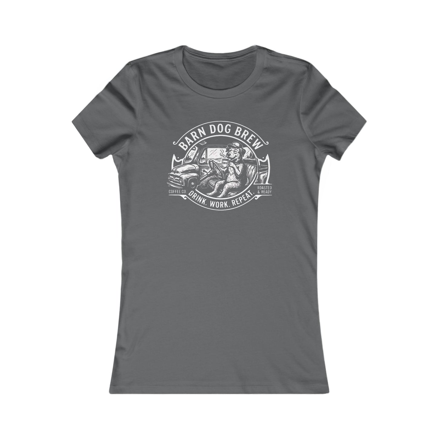 Barn Dog Brew logo tee | Women's T-Shirt, Rustic Farmhouse Shirt