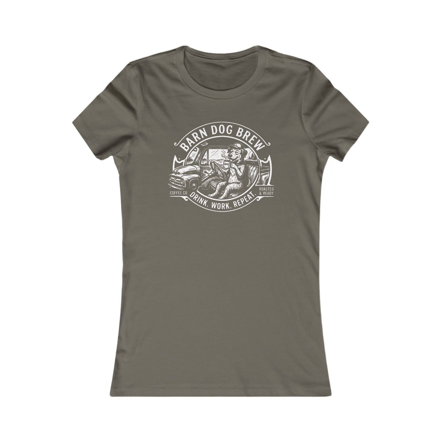 Barn Dog Brew logo tee | Women's T-Shirt, Rustic Farmhouse Shirt
